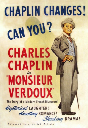 MONSIEUR VERDOUX - COLORIZED - CHARLIE CHAPLIN
