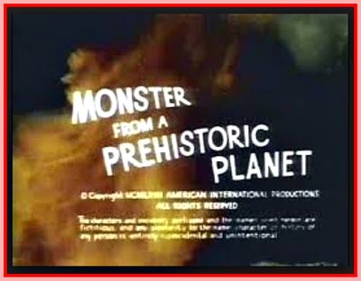 MONSTER FROM A PREHISTORIC PLANET - 1967 - YUJI KODAKA