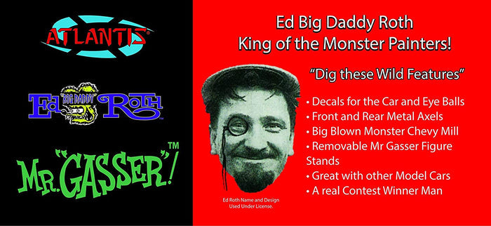 Mr Gasser Ed Big Daddy Roth Plastic Model kit