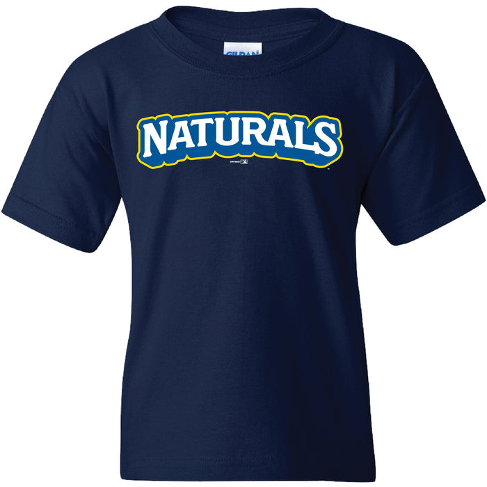 Naturals Youth Wordmark Logo T-Shirt