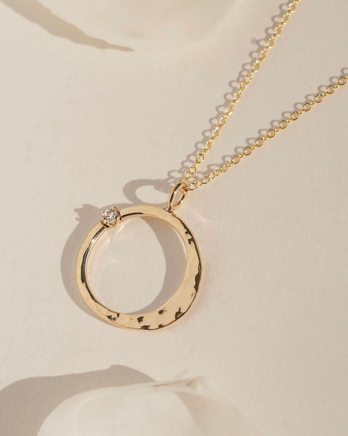 Model wearing James Michelle jewelry, editorial lifestyle photo