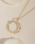 Model wearing James Michelle jewelry, editorial lifestyle photo