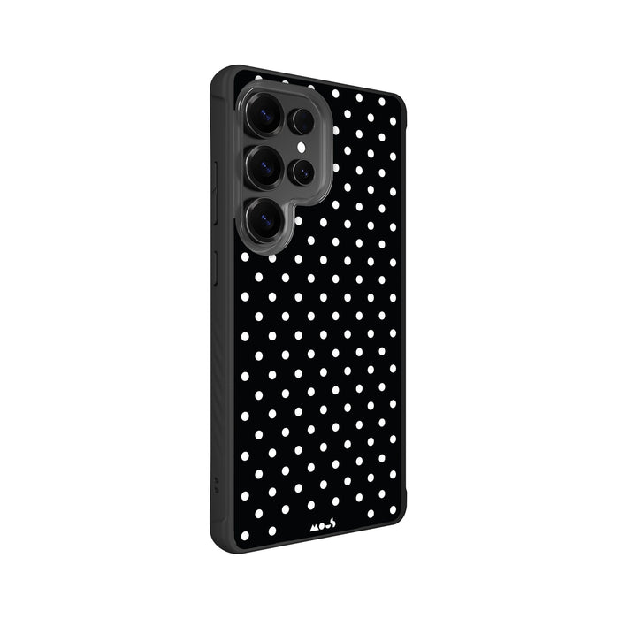 Noir Protective Phone Case - Polka Dots MagSafe