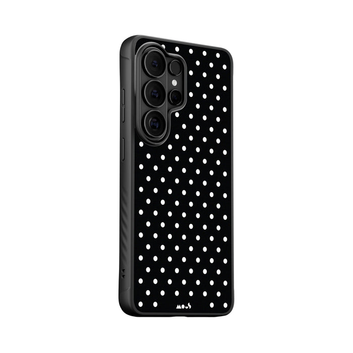 Noir Protective Phone Case - Polka Dots