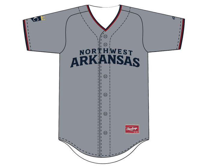 Northwest Arkansas Naturals Road Jersey