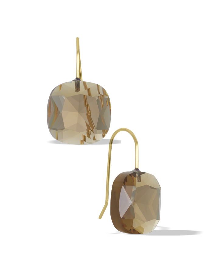 Ocean Glass Gem Earrings