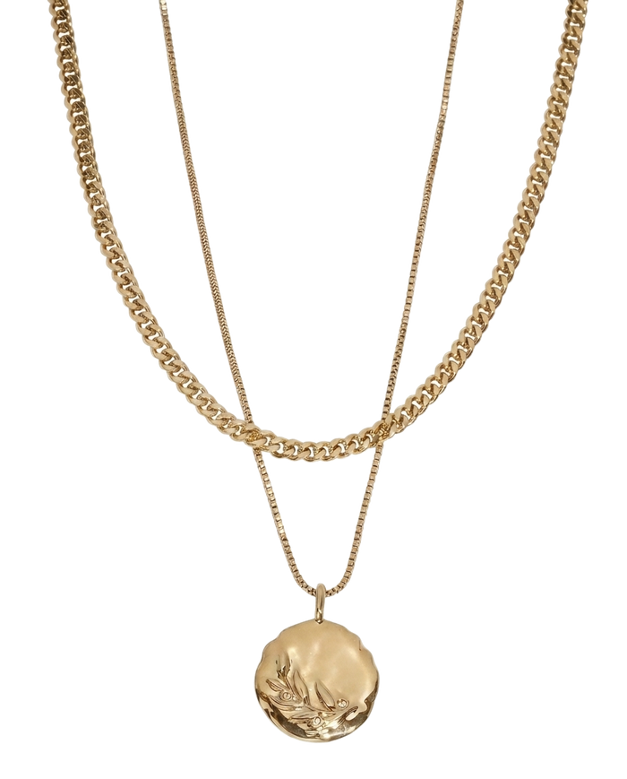 Olive Layered Necklace