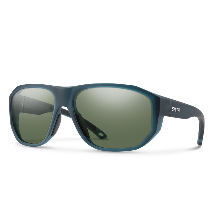 Sunglasses / Matte Pacific Crystal | ChromaPop Polarized Gray Green