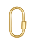 Oval Charm Lock