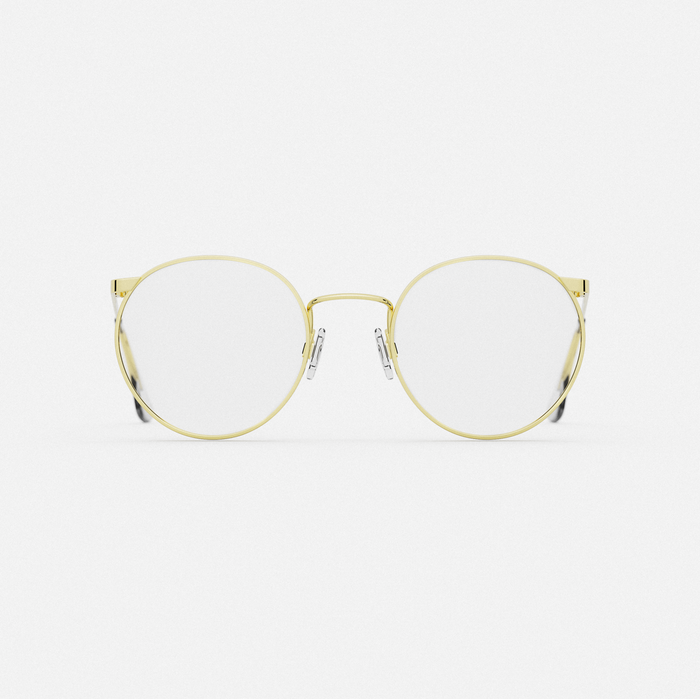 P3 - 23k Gold & Clear - Prescription Eyewear