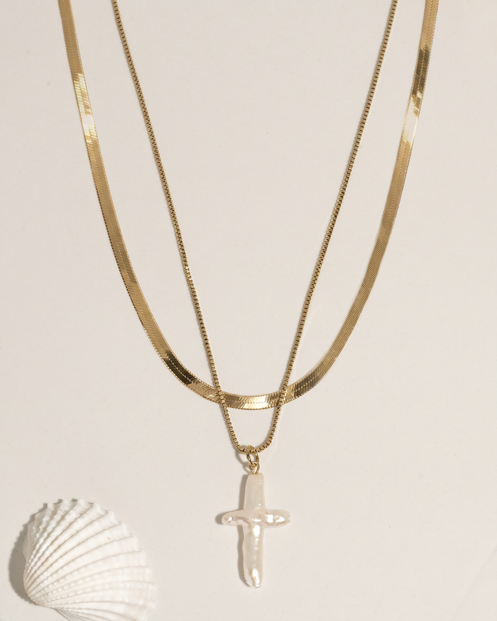 james-michelle-pearl-cross-layered-necklace-gold-pearl-main-flat-lay