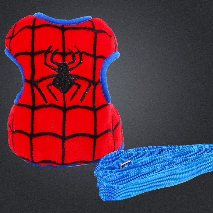 Pet Bowknot/Hero Harness Set