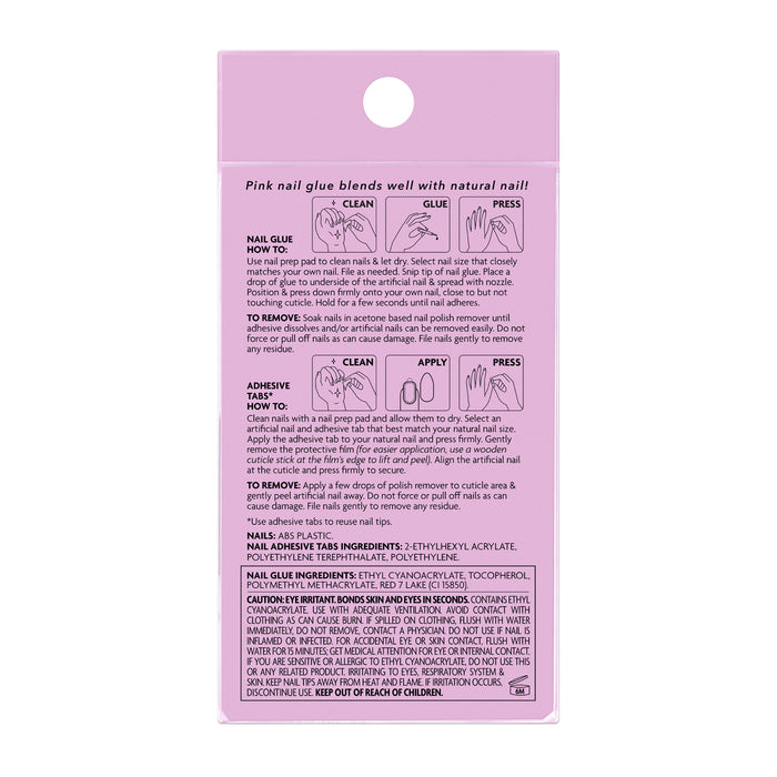 Press'n nails on nail tips lady luck shade variant alternate product shot