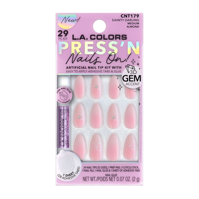 Press'n nails on nail tips dainty darling shade variant product shot