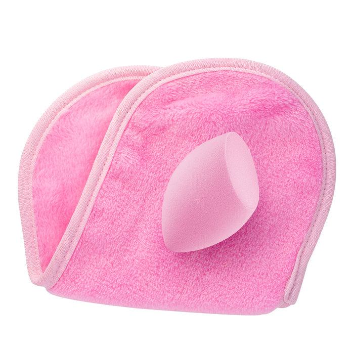 Pro series 2pc blending sponge & makeup removing cloth alternate product shot