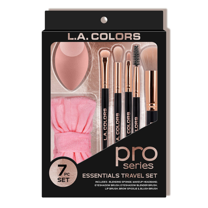 Pro series 7pc essentials travel set product shot