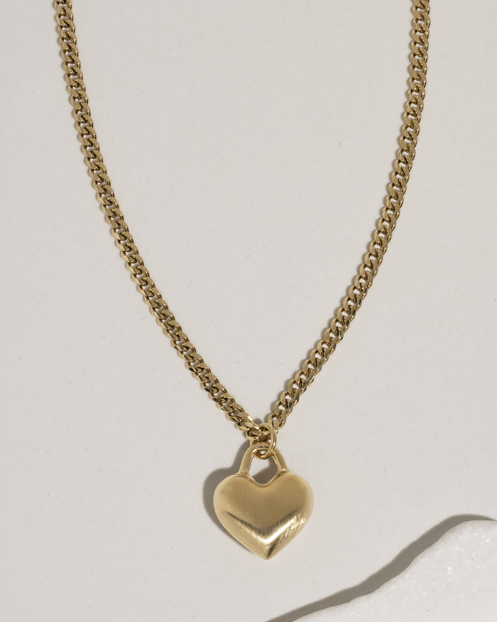 Puffy Heart Necklace