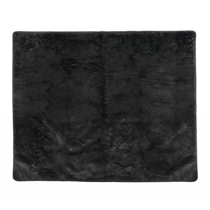 PupProtector™ Summer Short Fur Waterproof Throw Blanket - Midnight Black