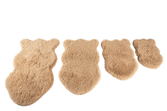 PupRug® Luxe Faux Fur Orthopedic Dog Bed Cover - Plush Sheep Tan (Bed Not Included)