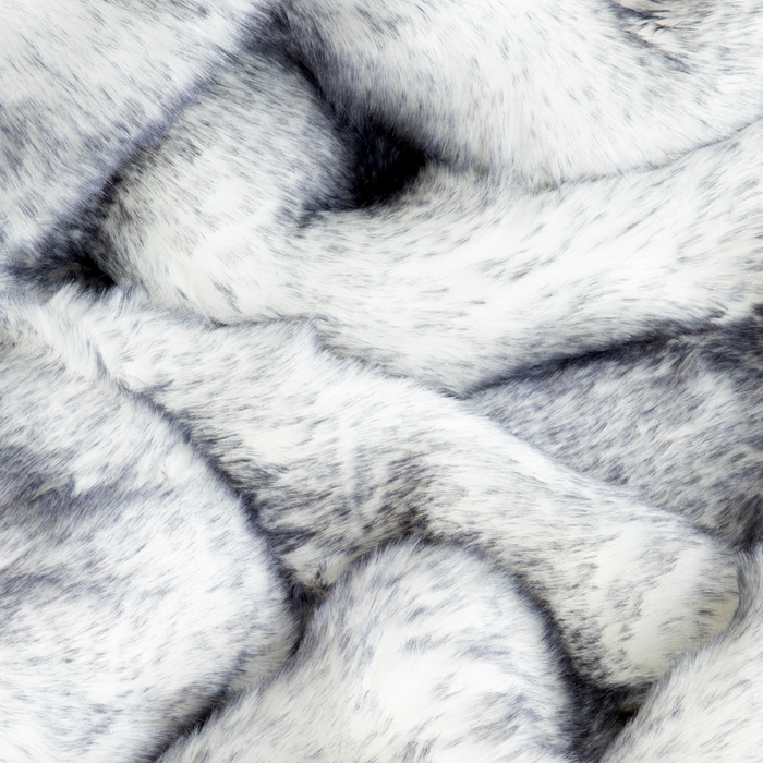PupRug® Luxe Orthopedic Bed + Matching Waterproof Blanket  Bundle - Ultra Plush Arctic Fox