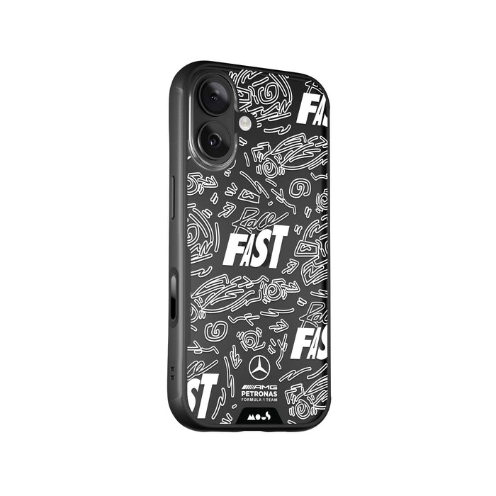 Race Day Clear Protective Phone Case - Mercedes-AMG PETRONAS F1 Team