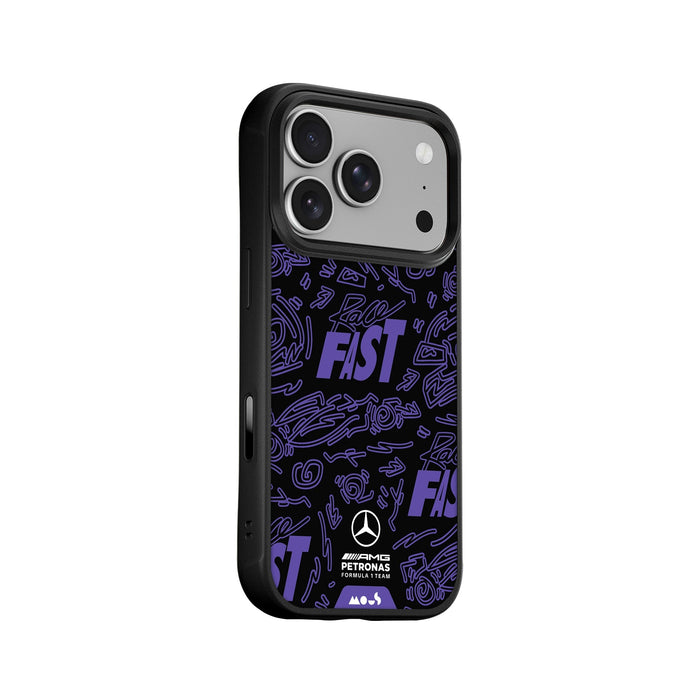 Race Day Violet Protective Phone Case - Mercedes-AMG PETRONAS F1 Team