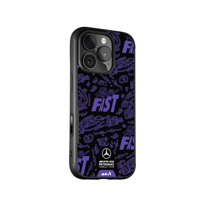 Race Day Violet Protective Phone Case - Mercedes-AMG PETRONAS F1 Team