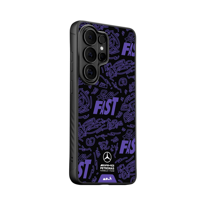 Race Day Violet Protective Phone Case - Mercedes-AMG PETRONAS F1 Team