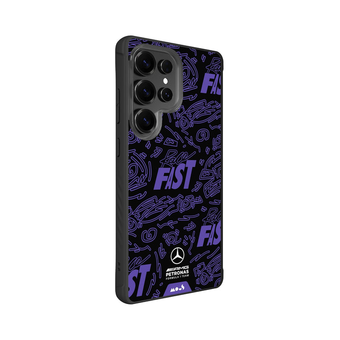 Race Day Violet Protective Phone Case - Mercedes-AMG PETRONAS F1 Team