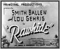 RAWHIDE - 1938 - SMITH BALLEW - RARE DVD