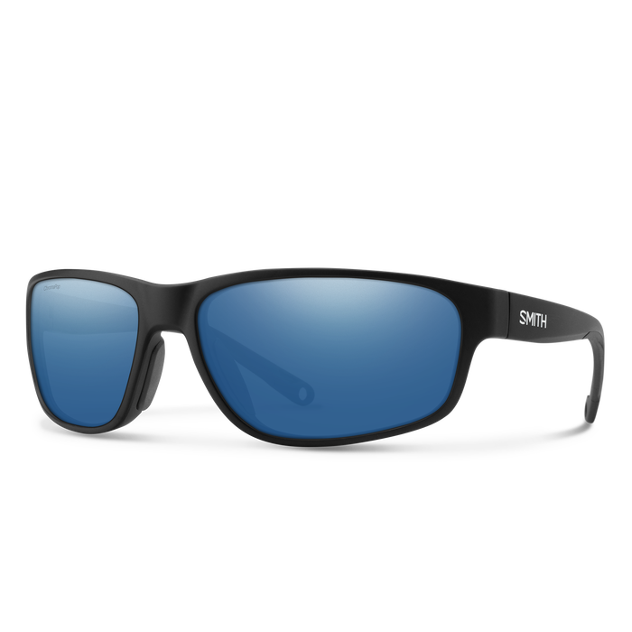 Sunglasses / Matte Black | ChromaPop Glass Polarized Blue Mirror