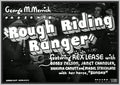 ROUGH RIDING RANGER - 1935 - REX LEASE - RARE DVD