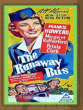 RUNAWAY BUS 1954 - RARE COLORIZED - $15