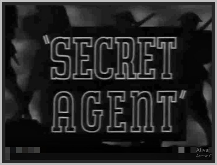 SECRET AGENT - 1936 - JOHN GIELGUD - MADELEINE CARROLLL  - RARE MOVIE