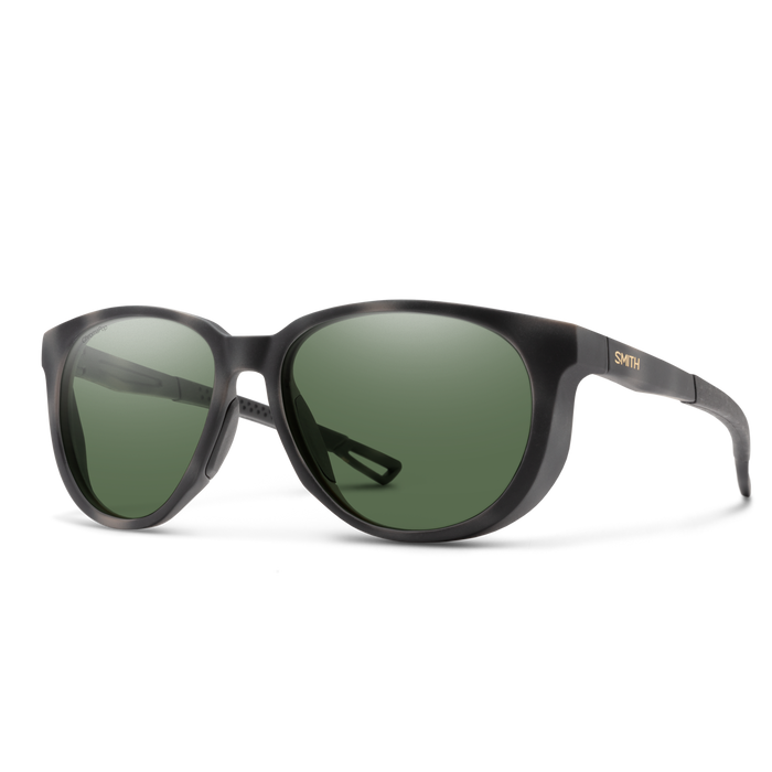 Sunglasses / Matte Ash Tortoise | ChromaPop Polarized Gray Green