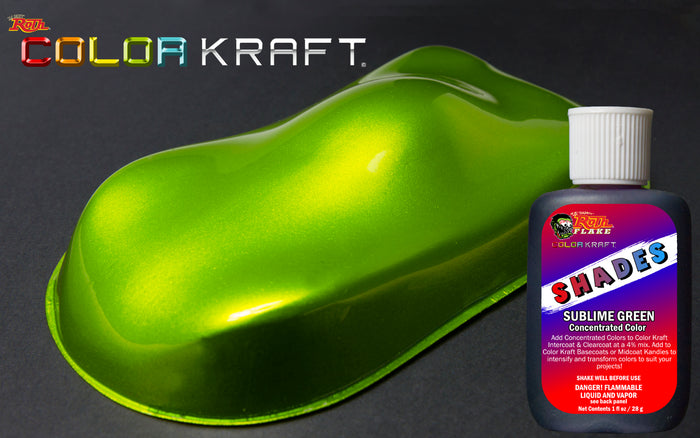 SHADES</br>Concentrated Color Sublime Green