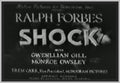 SHOCK - (1934) - RARE DVD - WITH RALPH FORBES, GWENLLIAN GILL