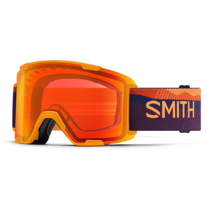 Electric Orange Sunrise | ChromaPop Everyday Red Mirror