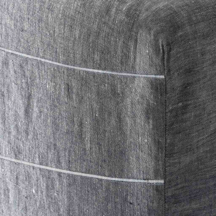 Indigo Chambray Wide Stripe / Full