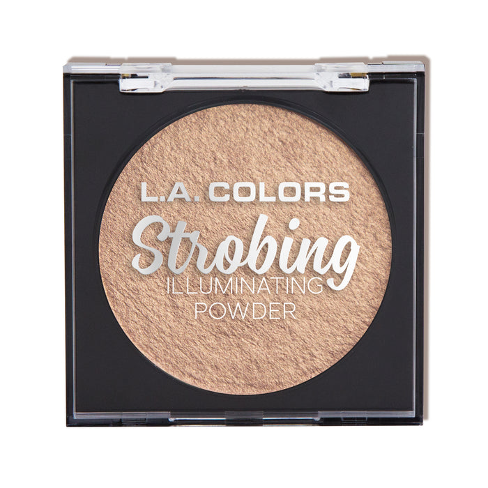 Strobing powder gold halo shade variant product shot
