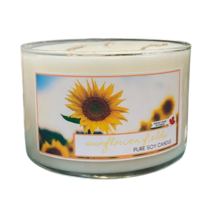 Sunflower Fields- TWO wick