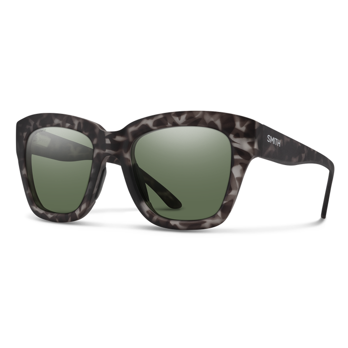 Sunglasses / Matte Gray Tortoise | ChromaPop Polarized Gray Green