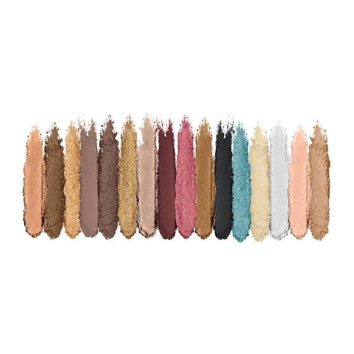 Sweet! 16 color eyeshadow seductive shade variant color swatch