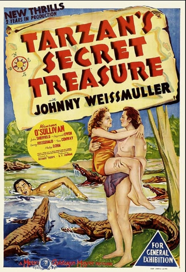 TARZAN'S SECRET TREASURE - 1941 - COLORIZED