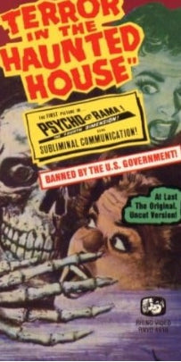 TERROR IN THE HAUNTED HOUSE - COLORIZED