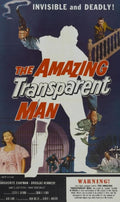 THE AMAZING TRANSPARENT MAN - 1960 - DOUGLAS KENNEDY - B&W