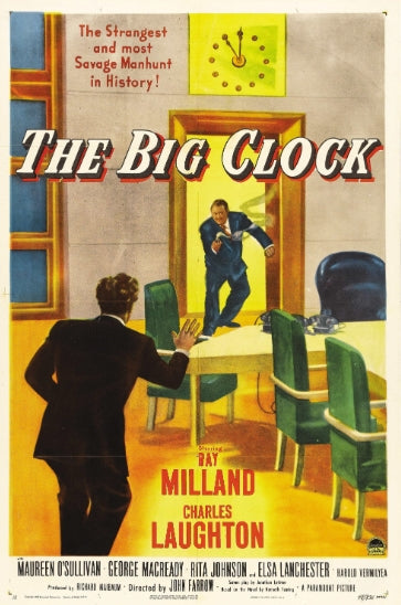 THE BIG CLOCK - COLOEIZED