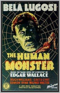 THE HUMAN MONSTER - COILORIZED - 1939 - BELA LUGOSI - RARE DVD