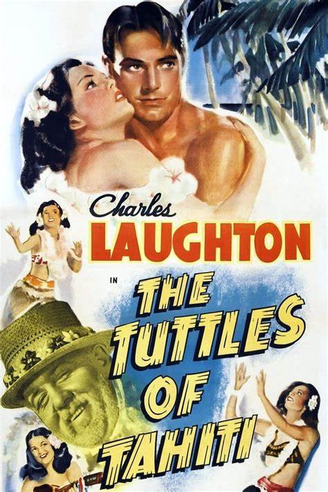 THE TUTLES OF TAHITI 1942 - RARE COLORIZED - $15