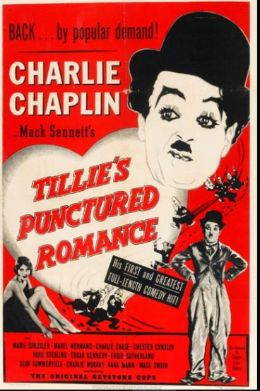TILLIE'S PUNCTURED ROMANCE - 1914 - COLORIZED